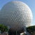 If the Spaceship Earth ride at EPCOT was a golf ball, to be the proportional size to hit it, you’d be two miles tall
